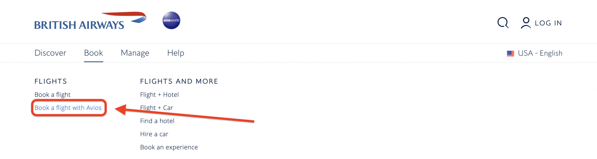 How to Search for & Book British Airways Avios Flights