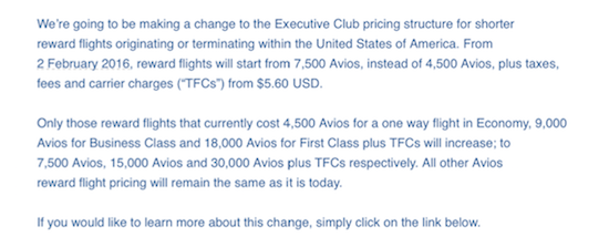Earn And Redeem Avios Before Their Award Chart Changes British Airways Avios Award Chart Change