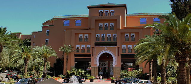 Front of Sofitel Hotel Morocco