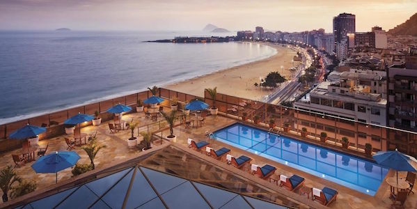 JW Marriott Rio Overlooking Beach
