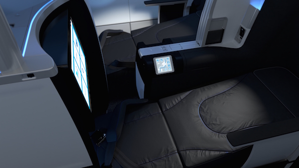 Mint lie-flat seats
