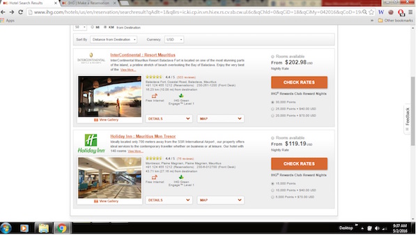 How to redeem 75,000 IHG Reward Points?