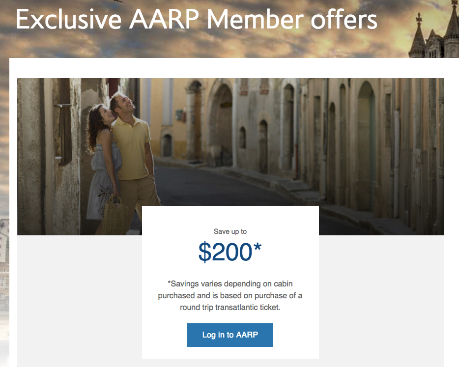 AARP Member Discount with British Airways