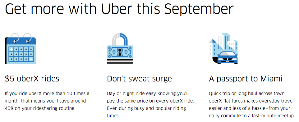 Get more with Uber this September