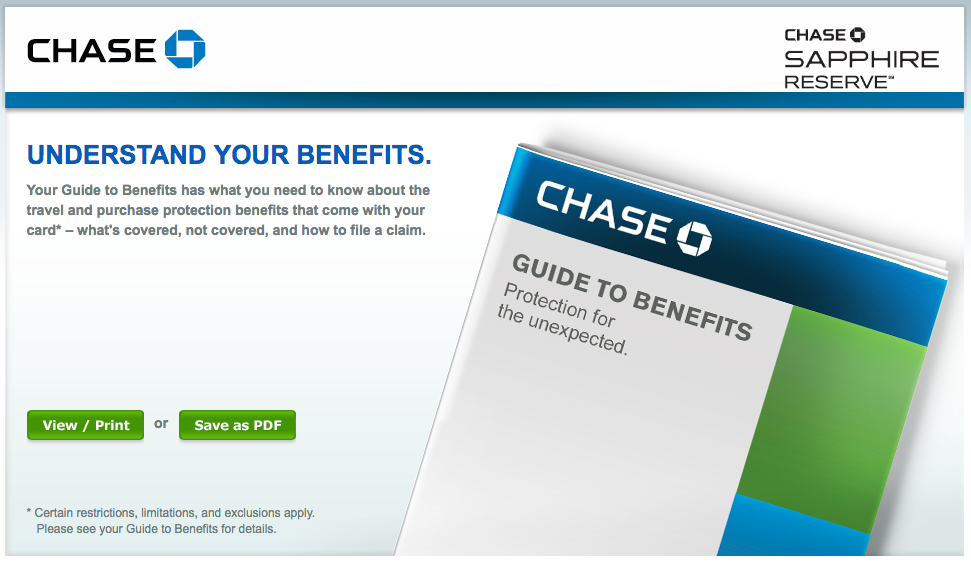 Chase Sapphire Reserve Credit Card Review