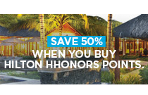 Purchase Hilton Honors Points for as Little as 0.5 Cents