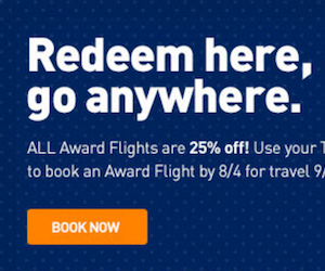 Get 25% Off JetBlue Award Flights - Limited Time Offer