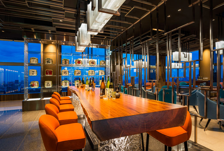 There are four restaurant and bar options at the The Prince Gallery Tokyo Kiocho There are four restaurant and bar options at the The Prince Gallery Tokyo Kiocho