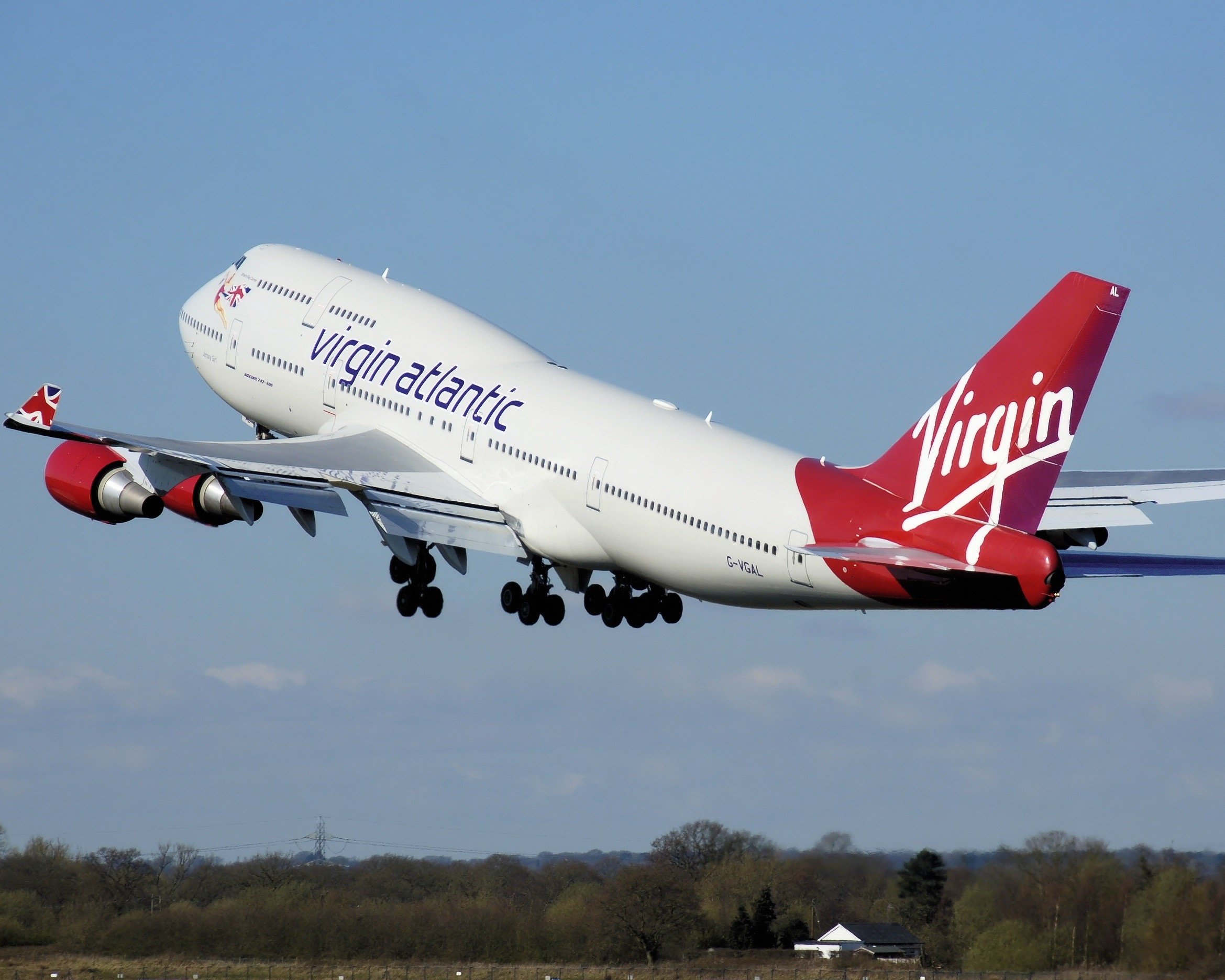 Virgin Atlantic 747