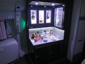 Korean Air A380 First Class Bar