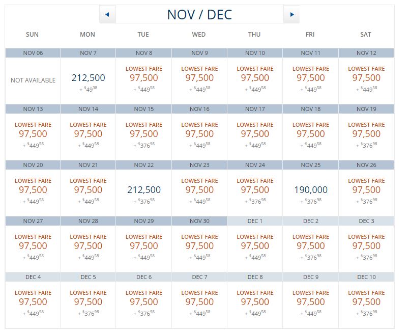 SkyMiles Requires 40% More Miles to India in Business Class