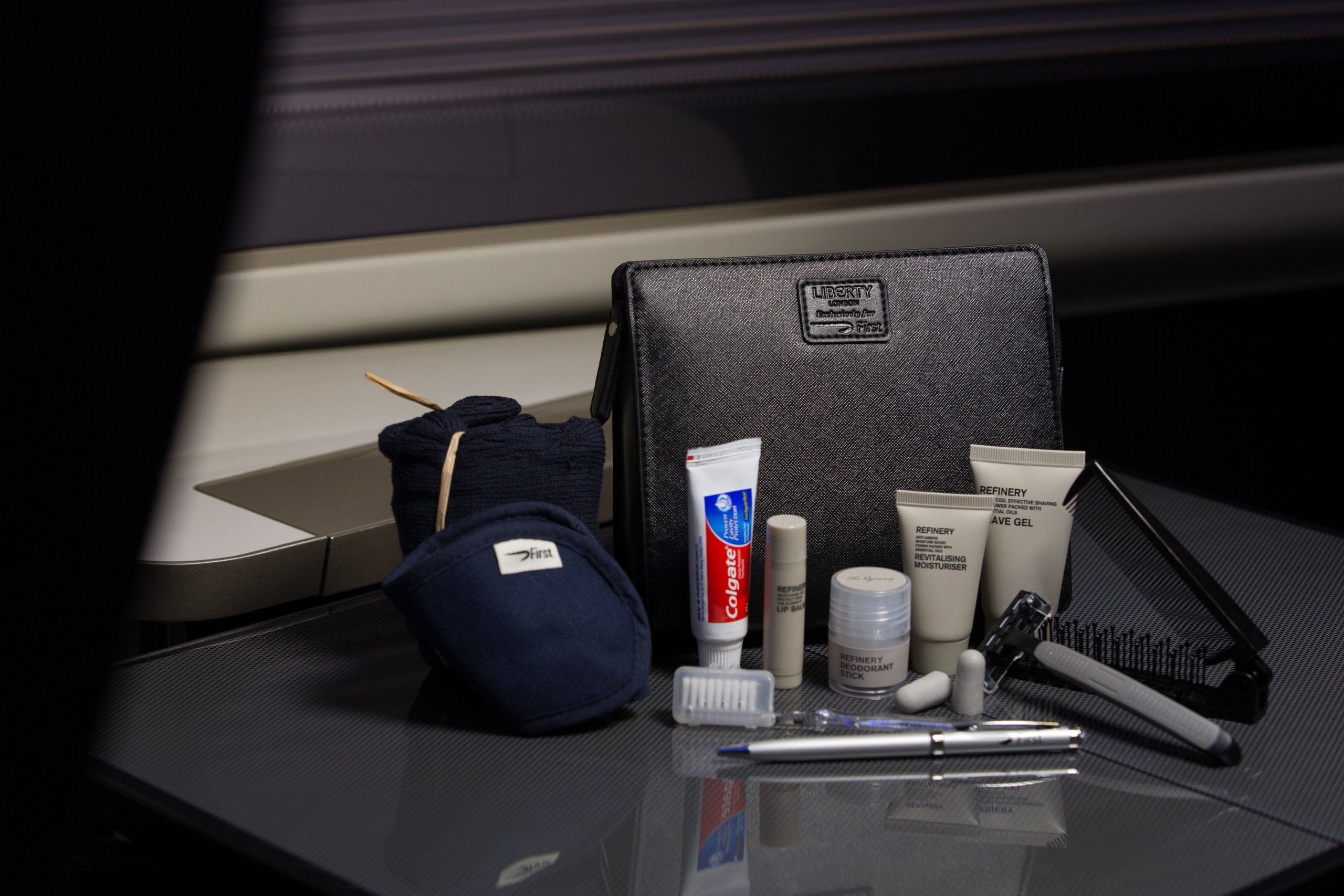 Britsh Airways Men's First Class Liberty Amenity Kit Britsh Airways Men's First Class Liberty Amenity Kit