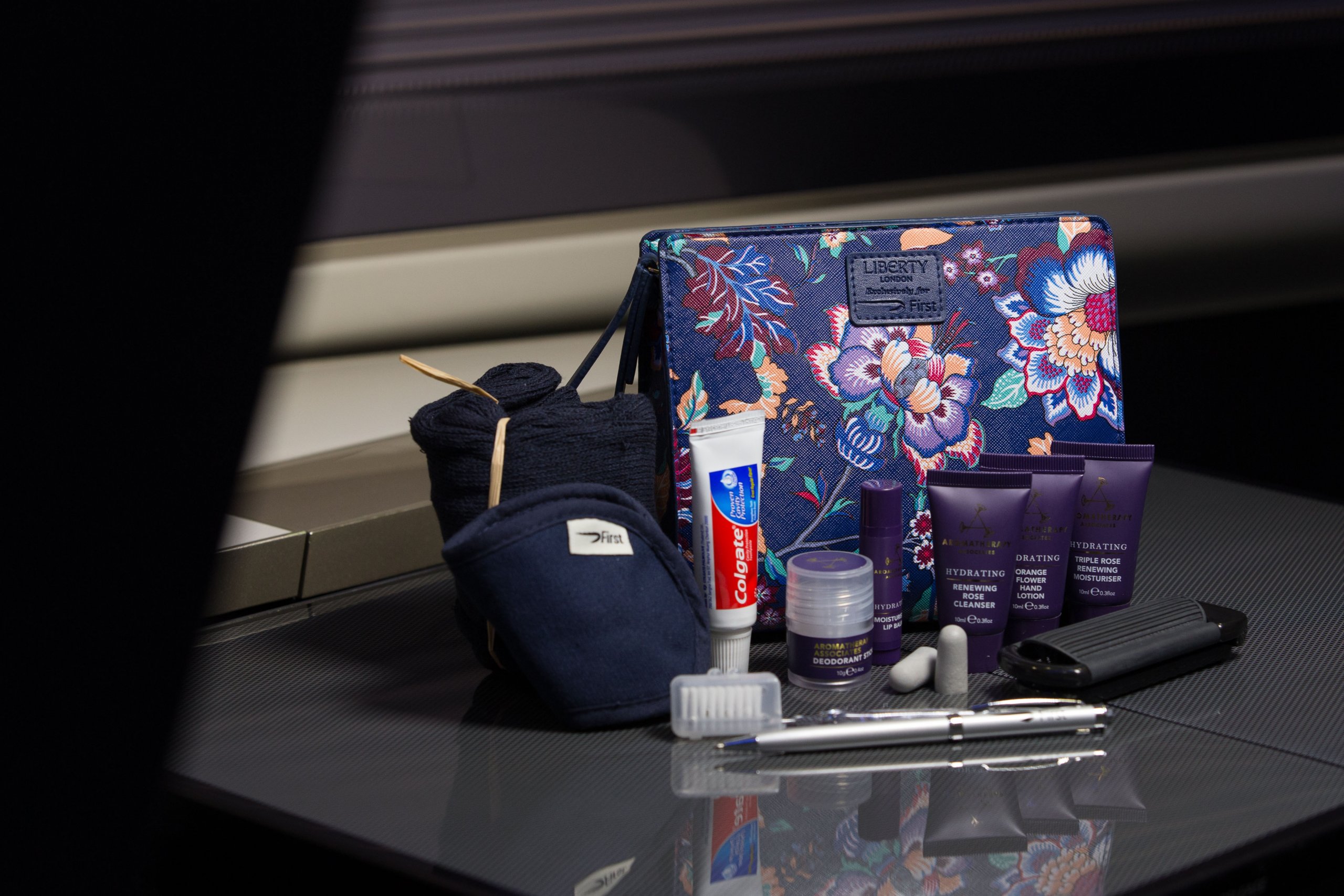 Britsh Airways Women's First Class Liberty Amenity Kits Britsh Airways Women's First Class Liberty Amenity Kits