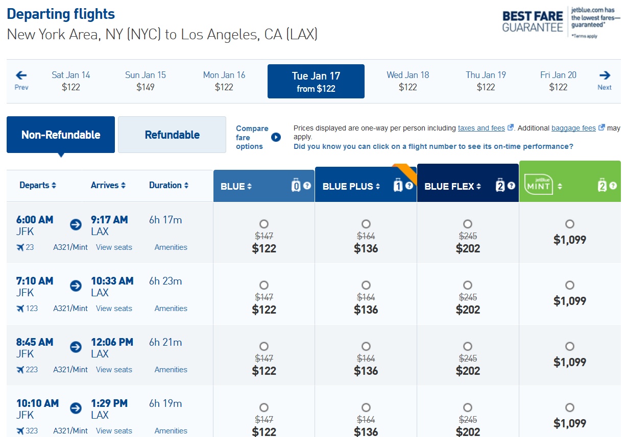 JetBlue 100 Cities Sale JetBlue 100 Cities Sale