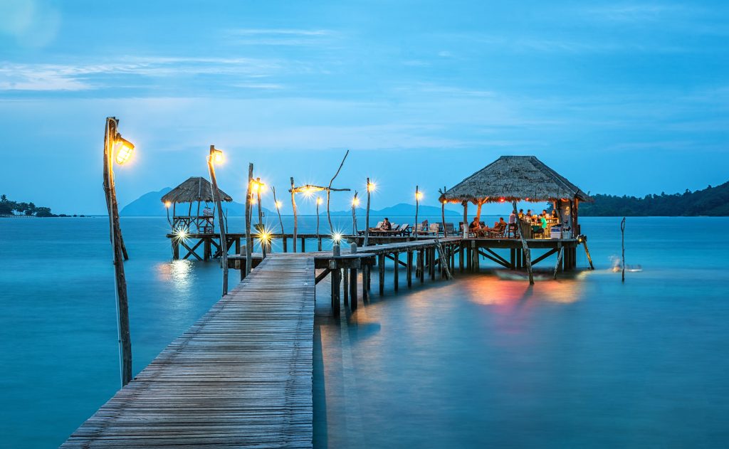 Overwater Dinner Bungalow