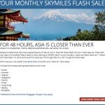 Delta SkyMiles Flash Sale: Select Cities in Asia