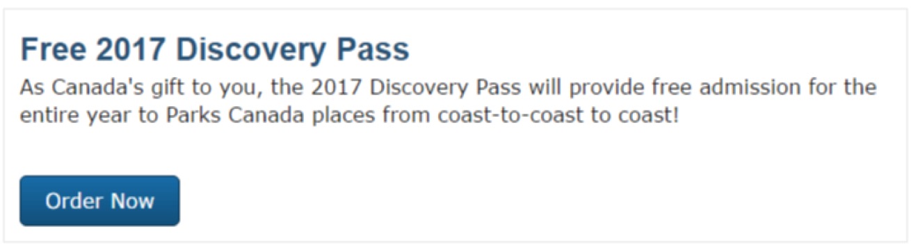 Canada Discovery Pass