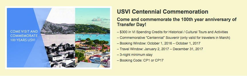 USVI Centennial Commemoration
