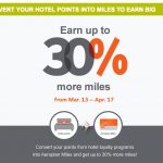 30% Bonus Transferring Hotel Points to Aeroplan