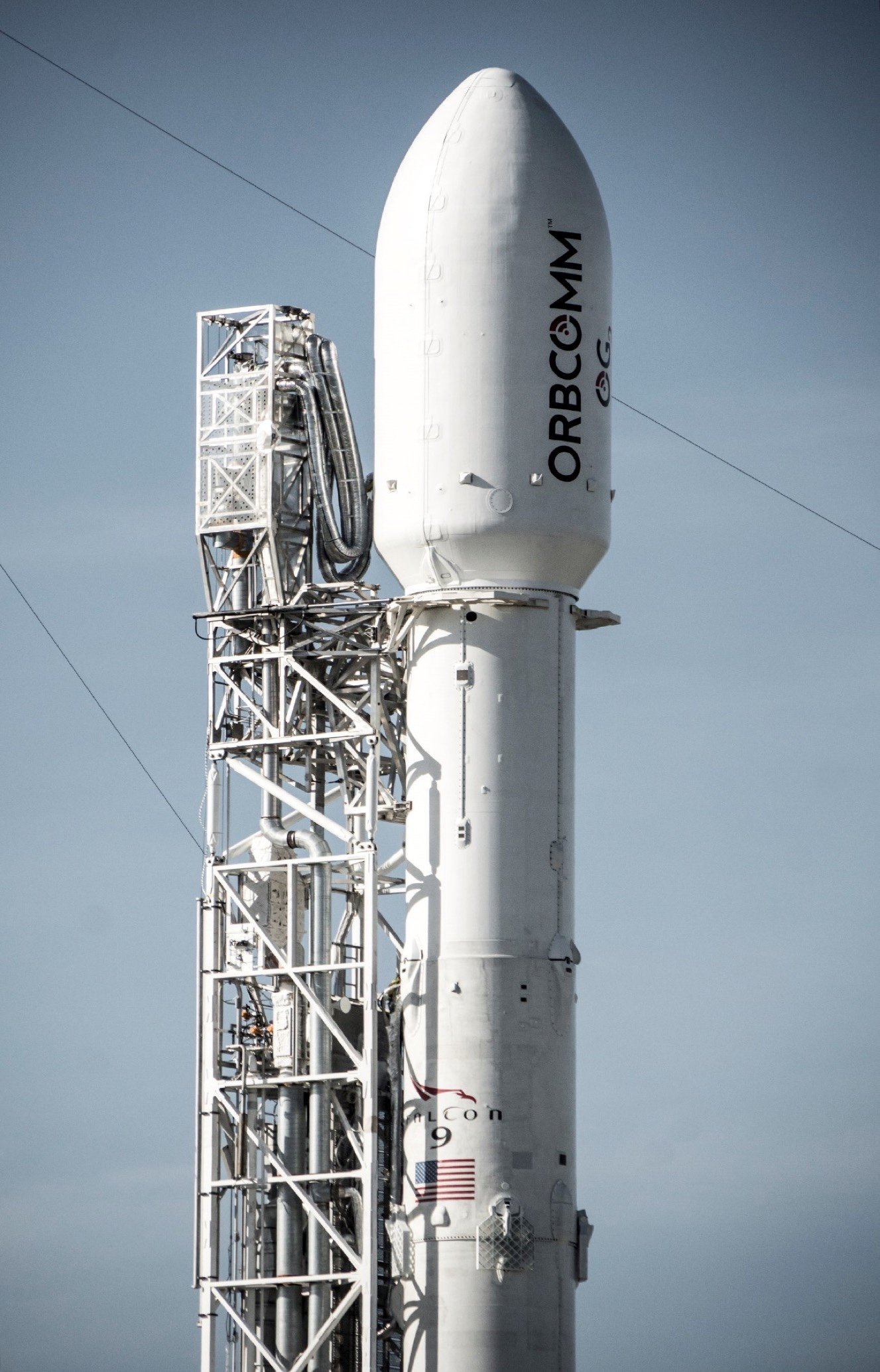 SpaceX on Launchpad