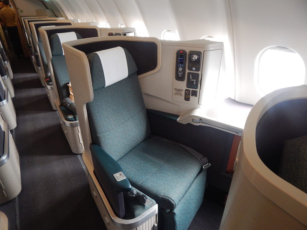 Cathay Pacific Business Class
