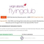 30% Transfer Bonus to Virgin Atlantic from Amex Membership Rewards