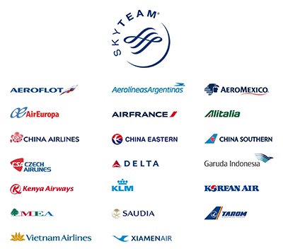 Flying Blue Delta Award Chart