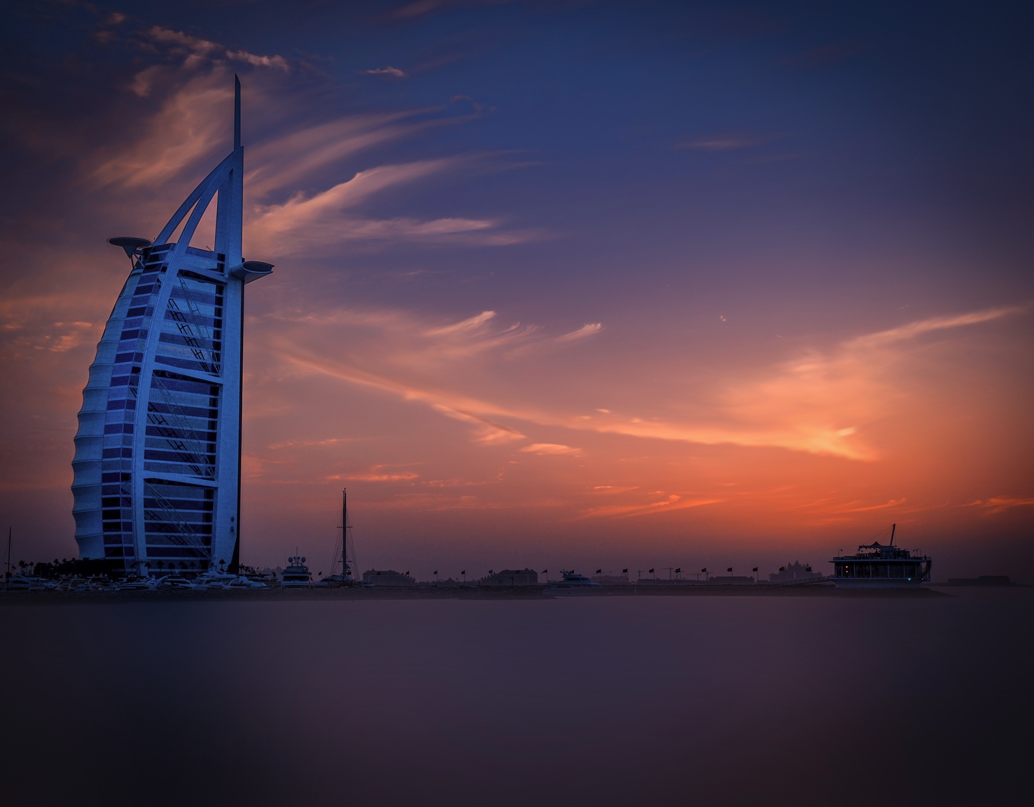 Burj Al Arab Sunset