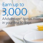 3,000 Bonus Miles With AA Dining Through Oct 30, 2017