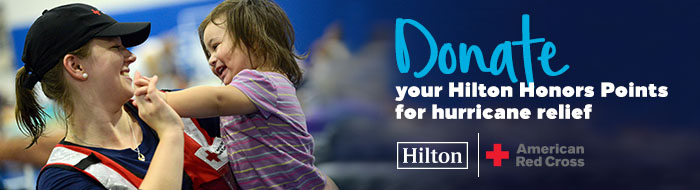 Hilton Hurricane Relief Donation