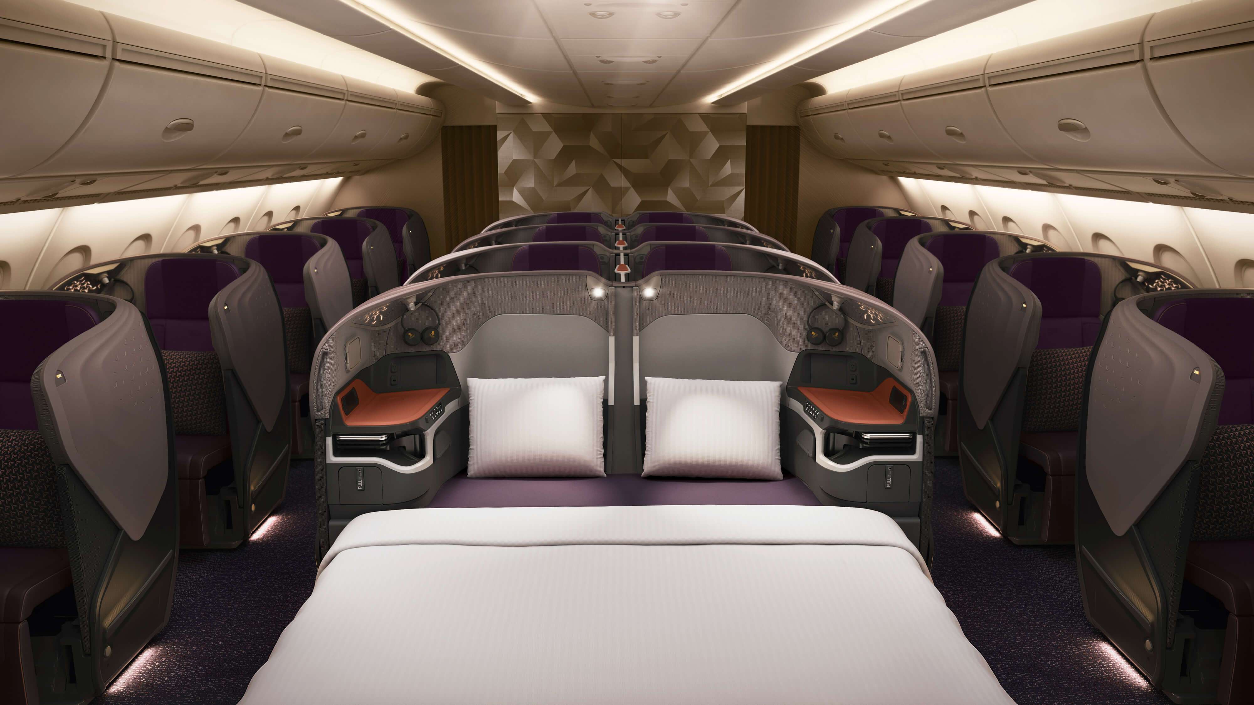 New Singapore Business Class Double Bed