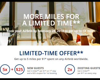 Earn 2x SkyMiles with AirBNB