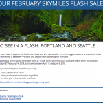 Delta Flash Sale to Portland and Seattle