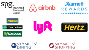 Delta Non Airline Partner Logos