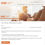 Targeted: 35,000 Points Or Fastrack Elite Status With IHG