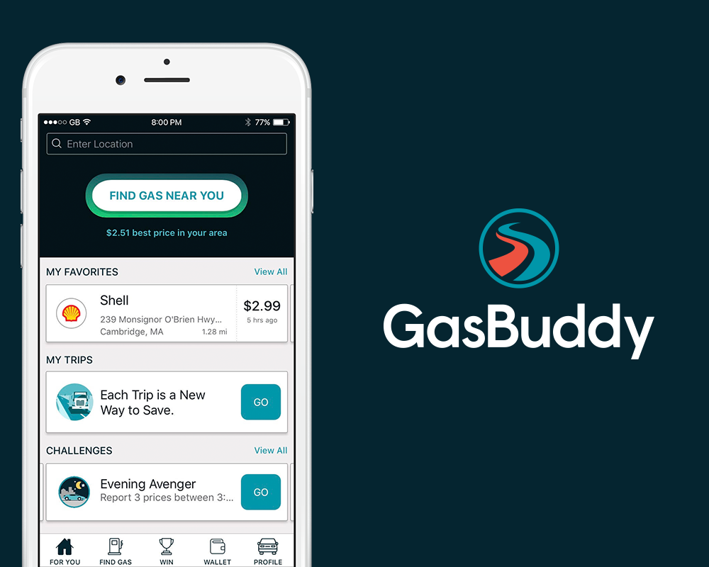 GASBUDDY. Booster buddy app.