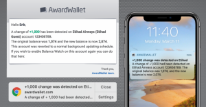 Balance Watch Full Notification 2