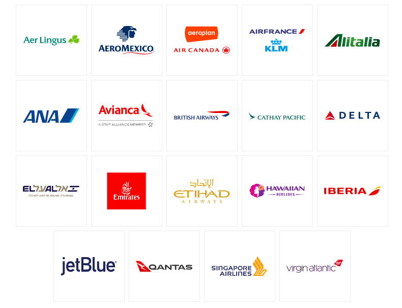 Alitalia Partner Award Chart