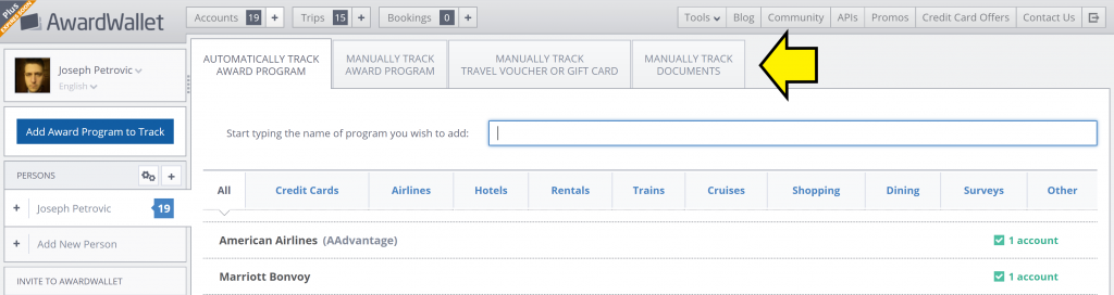 AwardWallet Now Tracks Passports