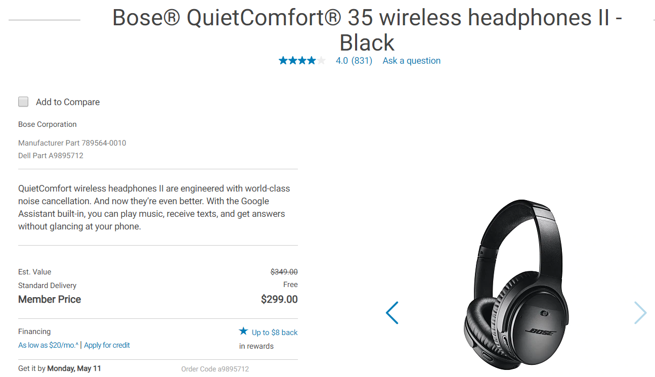 Dell-Bose-QuietComfort®-35-wireless-headphones-II