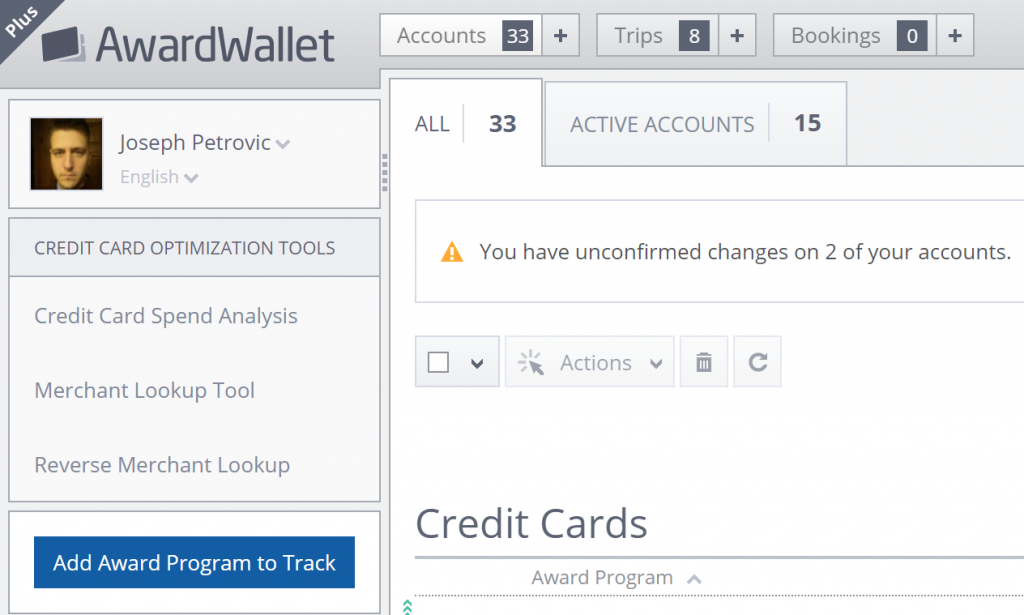 Adding Silvercar to your AwardWallet account