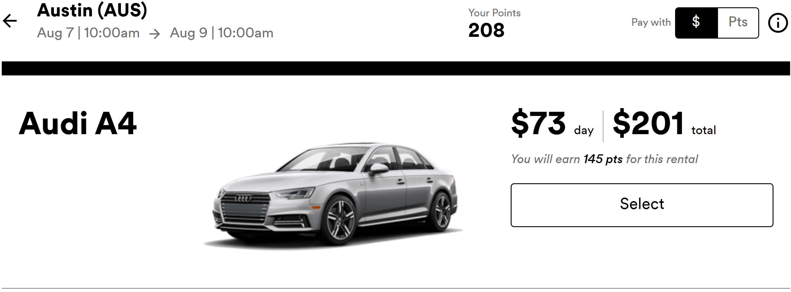 Silvercar cash rate