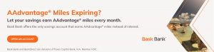 Keep American Airlines miles from expiring with Bask Bank