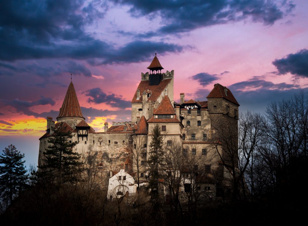 Can you get more haunted than Dracula's Castle?