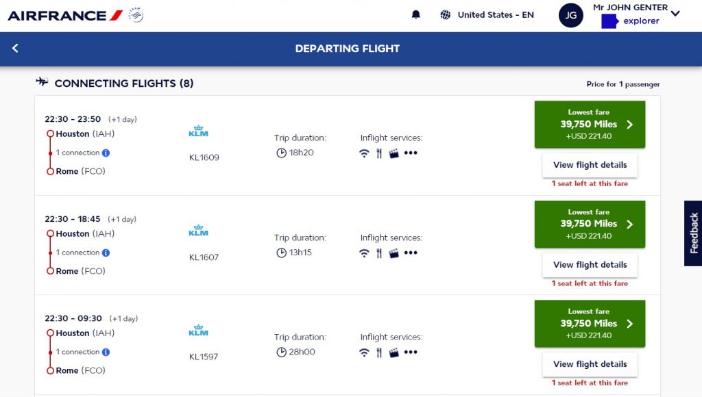 Citi ThankYou Points 25 Flying Blue Transfer Bonus AwardWallet Blog
