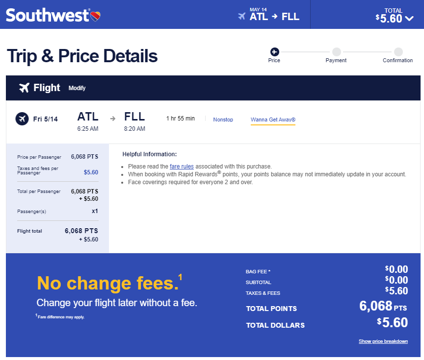 example after the Southwest devaluation