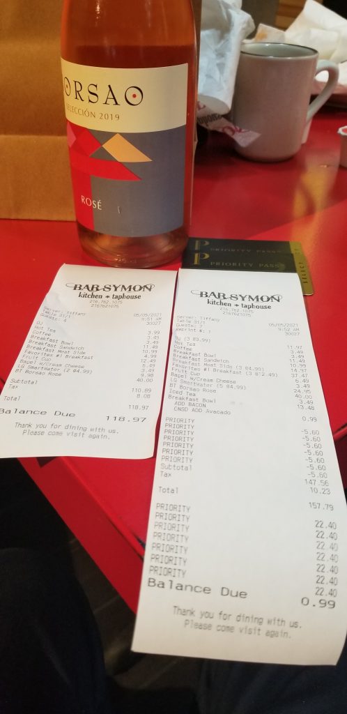 Priority Pass Savings