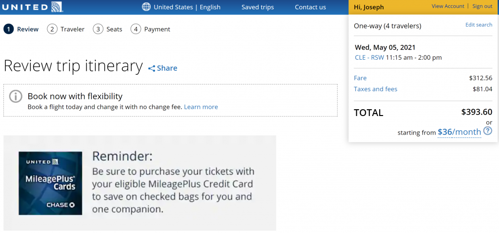 United Cash rate