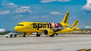 Spirit Airlines' Spirit Untamed aircraft