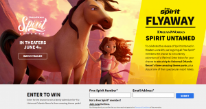 Spirit Airlines' Spirit Untamed Universal Orlando giveaway